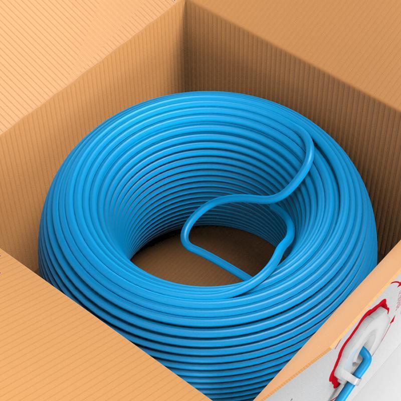 康沐六类纯铜千兆网线 家庭与办公室的高速网络基石